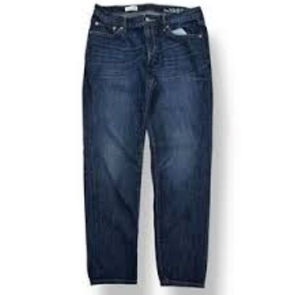 Classic Women's Rolled Cuff Jeans - Blue - Picture 2 of 12